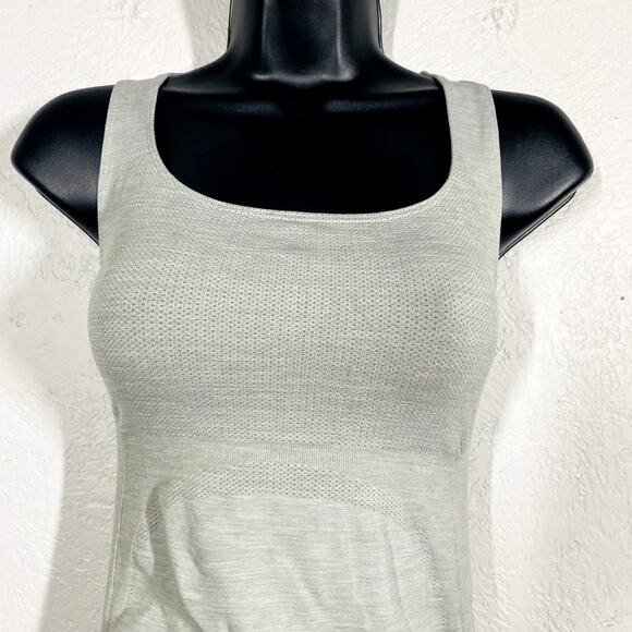 BLANQI Maternity Tank Racerback Grey Gray Sport Top - S - Picture 2 of 4